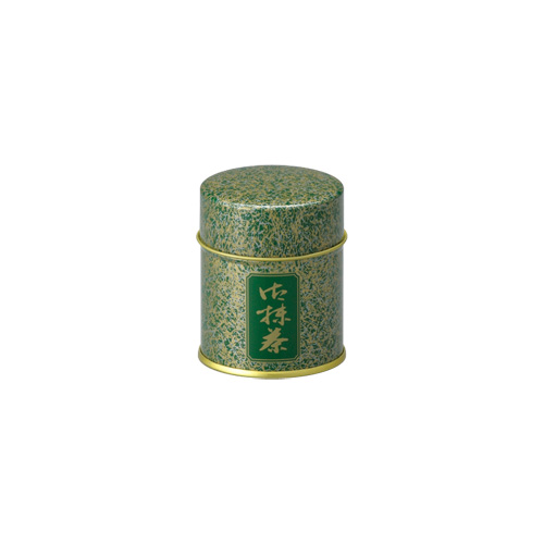 抹茶缶印刷(毛バタキ)